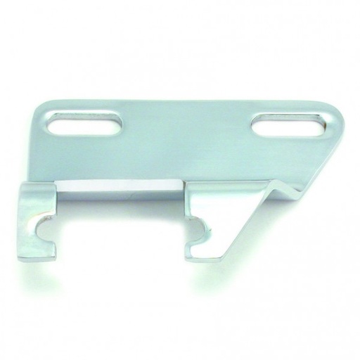 [4228] Alternator Bracket Lower Header Mount Chevrolet Small Block V8 Swp Chrome Plated