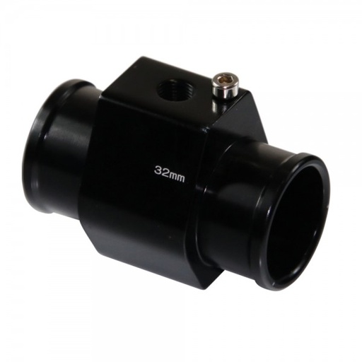 [44421] Radiator Hose Water Temperature Sensor Adaptor - 32mm Black Finish
