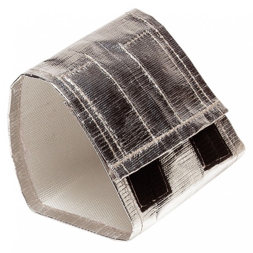 [501000] Starter Motor Heat Shield Aluminised Hook-Loop fastener 19cm x 55cm 593C Cont