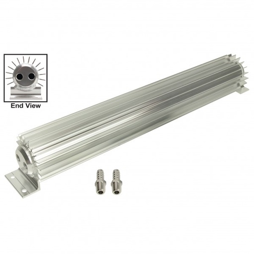 [5152] Aluminium Heat Sink Fluid Cooler 20-1/4" x 3" Dual Pass 1/4" Npt Inlet