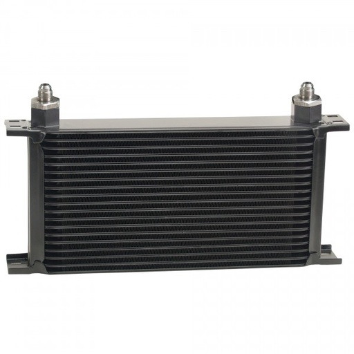 [51906] Stack Plate Fluid Cooler 19 Row Design Core-6AN Male Outlet Derale