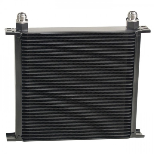 [53410] Stack Plate Fluid Cooler 34 Row Design Core-10AN Male Outlet Derale