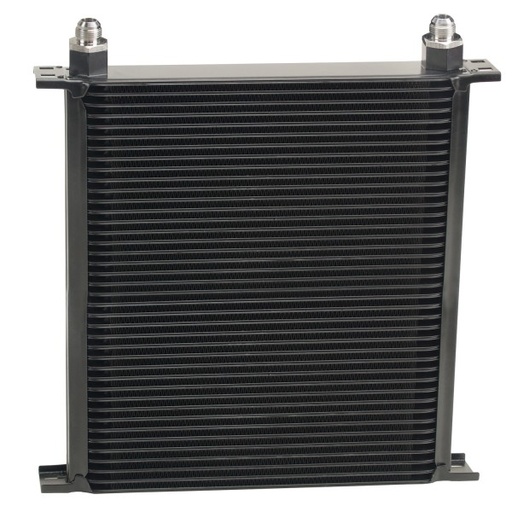 [54008] Stack Plate Oil/Transmission Fluid Cooler 40 Row Design Core-8AN Male Outlet