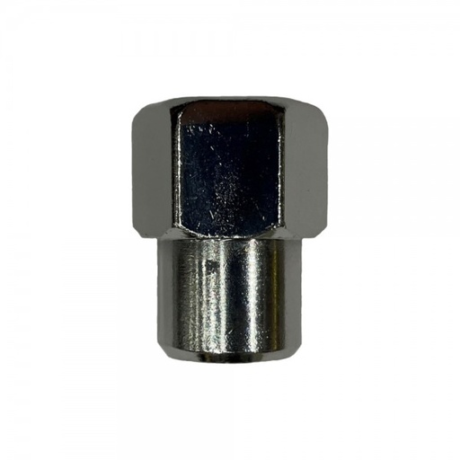[57-001] Single Short Flat Open Ended Mag Nut (Convo Pro) - 1/2" UNF Thread, 21mm Hex