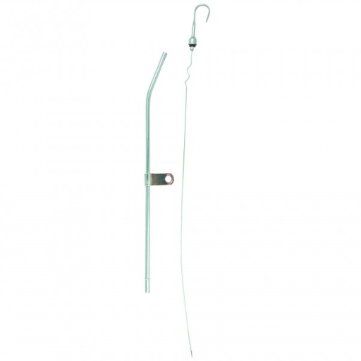 [5722] Engine Dipstick Tube Chrysler Mopar V8 Big Block 383-440 Chrome Finish