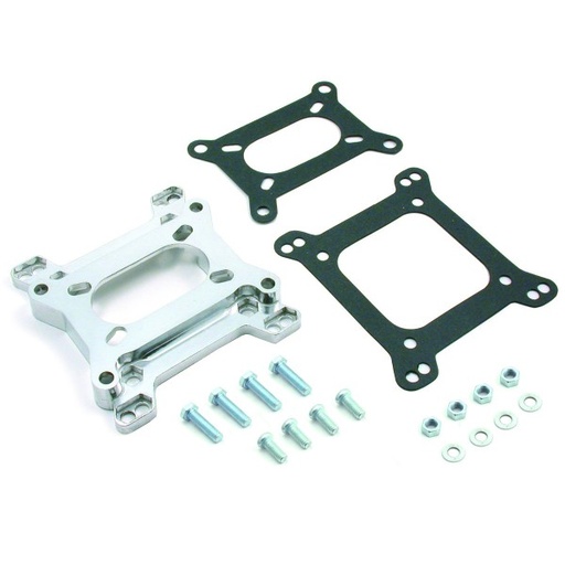 [5772] Carburettor Adaptor 2 Barrel Holley/Rochester to 4 Barrel Manifold
