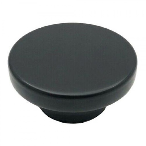 [66-009] Valve Cover Oil Cap Black Flat Push in with inbuilt Grommet suit 1-1/4" Hole