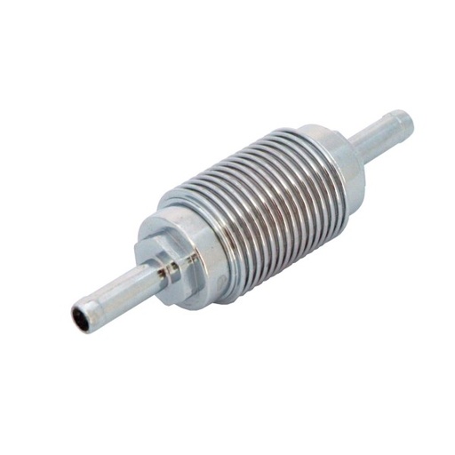 [66-073] Fuel Filter Billet Chrome Style suit 3/8 fuel line