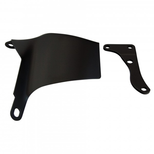 [66-148] Alternator Bracket Kit Chevrolet Small Block Lwp OEM 1969-75 Black Upper