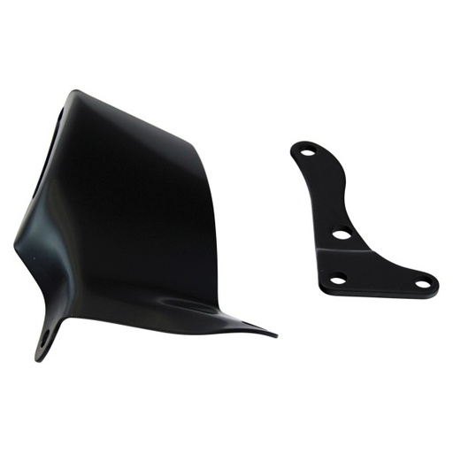 [66-149] Alternator Bracket Kit Chevrolet Small Block Lwp OEM 1976-86 Black Upper