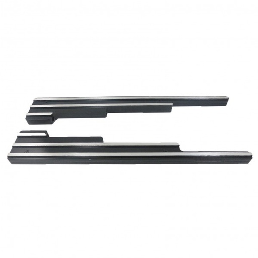[66-203] Spark Plug Ignition Lead Wire Separators Finned Billet Black Alloy V8 7-9.5mm