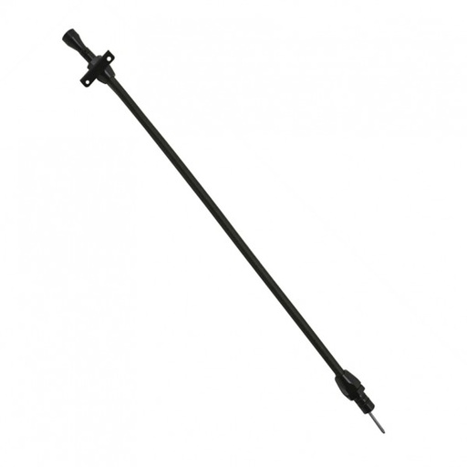 [66-566] Transmission Dipstick Tube Chrysler Mopar 727 Firewall Mount Flexible Black
