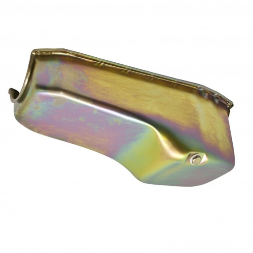 [66-662] Oil Pan Chevrolet Small Block 305-350 1980-85 Steel Zinc Finish
