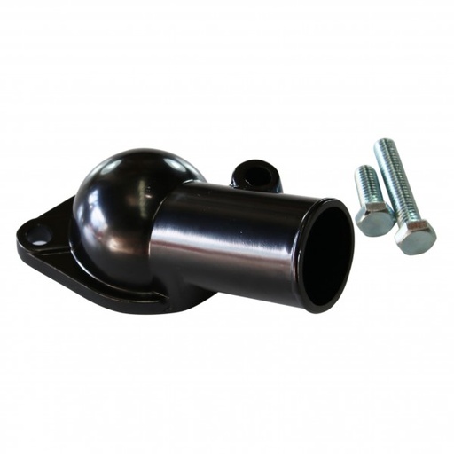 [66-721] Thermostat Housing Water Neck Chevrolet Small + Big Block 1969 on Black O-Ring