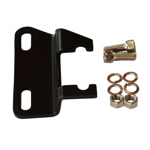 [66-732] Alternator Bracket Lower Header Mount Chevrolet Small Block V8 Swp Black Coated