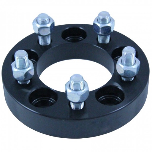 [67-024] Bolt On Billet Wheel Spacer Kit 25mm Thick Size 5x100PCD 12mmx1.25 Stud