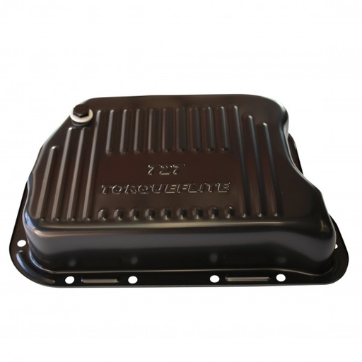 [68-554] Transmission Pan Chrysler Torqueflite 727 60mm Deep Black Steel Finned