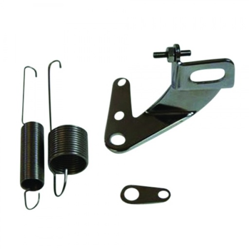 [69-202] Throttle Cable Bracket Stainless Steel with Dual Springs Chev Ford Holden