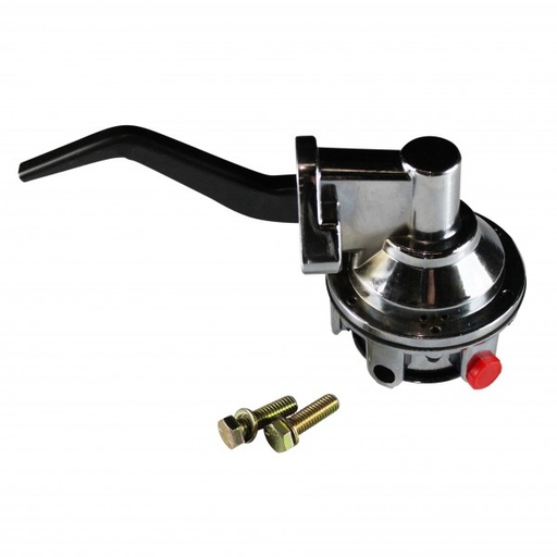 [69-382] Fuel Pump Ford Windsor V8 221-351 Chrome Mechanical 6psi 300lph