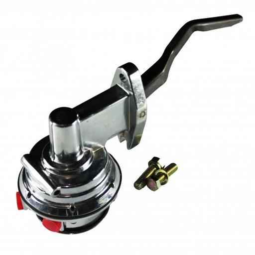 [69-383] Fuel Pump Ford Cleveland V8 302-351 Chrome Mechanical 6psi 300lph
