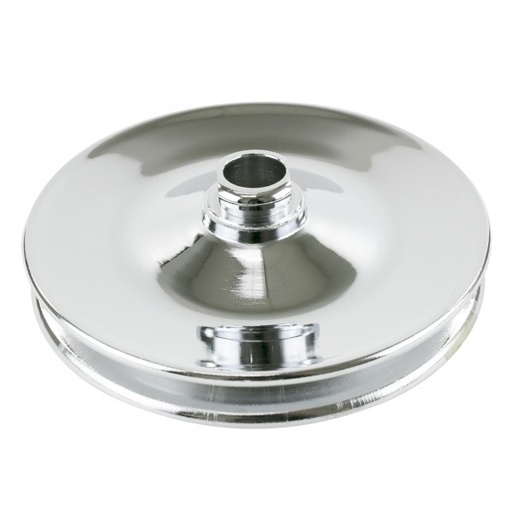 [69-475] Pulley GM Power Steering Pump Single Groove Chrome Steel 3/4" Shaft
