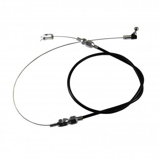 [69-504] Throttle Cable Assy Kit Fits Carb Engine + some Efi Black Rubber 36 Inch Long