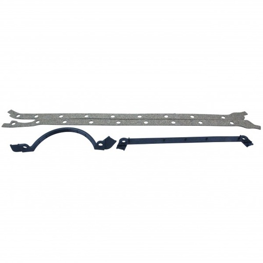 [69-578] Oil Pan Gasket Set Chevrolet Big Block V8 396-454-502 (Fibre & Black Neoprene)