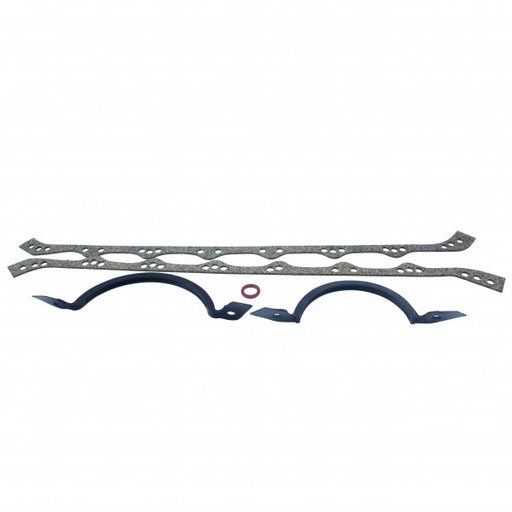 [69-579] Oil Pan Gasket Set Holden V8 VN - VT304EFIBlack and Some 5.7L (Fibre & Black Neoprene)