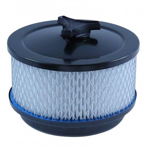 [69-655] Black Air Cleaner 6-3/8" Wide x 3" Tall Suit 5-1/8" Holley Edelbrock Carburettor