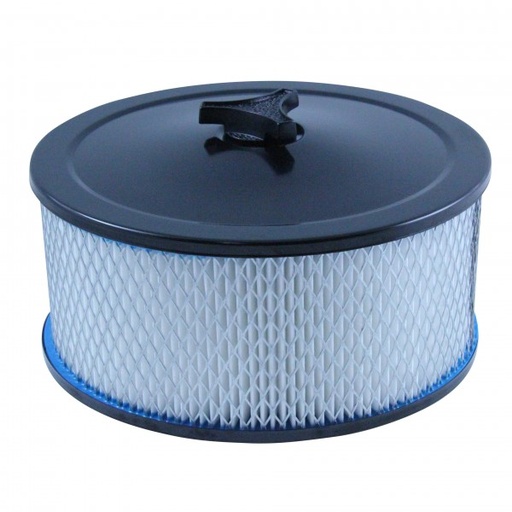 [69-659] Black Air Cleaner 9" Wide x 4" Tall Holley Edelbrock Quadrajet Carburettor