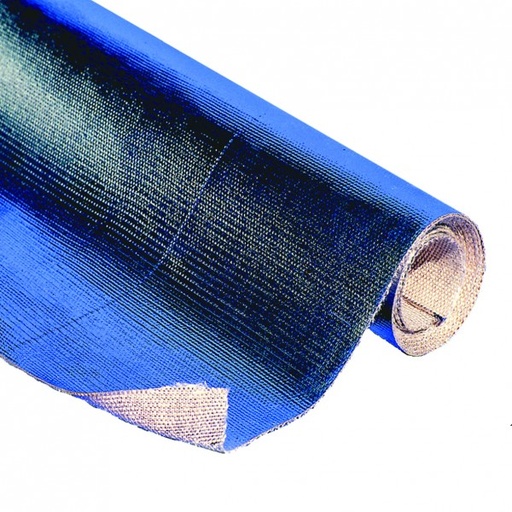 [742843E] Reflect-A-Cloth Silver 1mt x 1mt x.4mm thick Thermal Heat Shield 550C