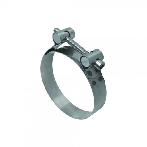[8513] SINGLE Stainless Steel Extra Wide Hose Pipe Clamp 70-80mm