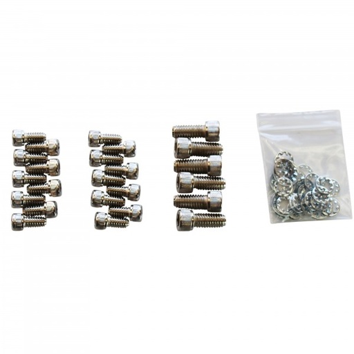 [9776T] Oil Pan Bolt Kit Ford Cleveland/Windsor Chrome Socket Head with Washers