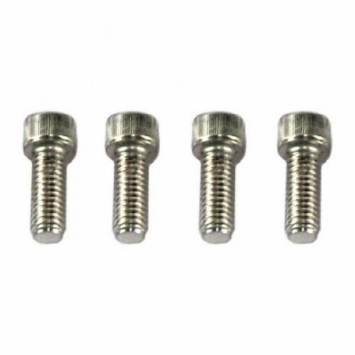 [9801] Bolt Set 1/4-20" x 1/2" Long Chrome Socket Head Set 4