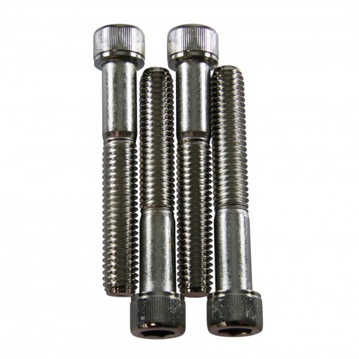 [9908] Bolt Set 3/8-16" x 2-1/2" Long Chrome Socket Head Set 4