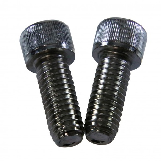 [9938] Bolts Set Thermostat Ford Small Block V8 Nickel Plated Chrome Socket Head