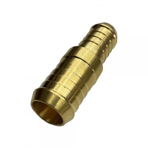 [BA5834] Brass Straight Reducing Joiner 5/8" (15.9mm) to 3/4" (19.1mm) Hose Tube Ends