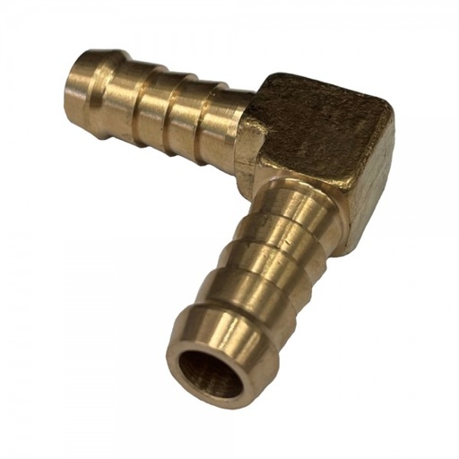 [BE38] Brass Male Elbow Joiner 3/8" (9.5mm) Barbed Hose Tube Ends