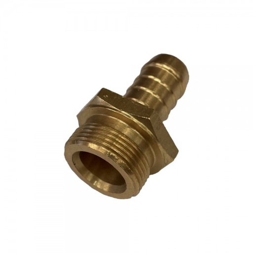 [BHFF12] Brass Fitting Holley Fuel Bowl 1/2" (12.7mm) Hose Tube End to 7/8"x20 Thread