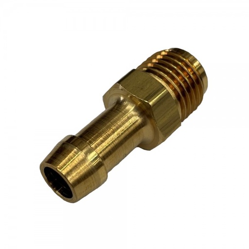 [BIT516516] Brass Inv Male Tail 5/16" Hose to 1/2" - 20 UNF Thread suit 5/16" Tube