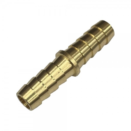 [BJ38] Brass Straight Male Joiner 3/8" (9.5mm) Barbed Hose Tube Ends