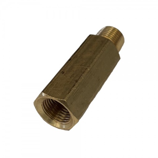 [BOSE350] Brass Small Block Chev Oil Switch Extension Fitting 1/8" (9.7mm) BSP Thread