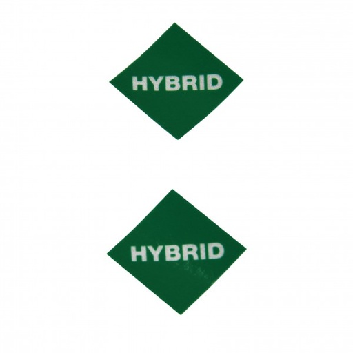 [HYBRID] Hybrid Number Plate Decal Kit Set of 2