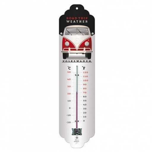 [NA80314] Thermometer VW Good in Shape C+F 6.5cm x 28cm In Hang Sell