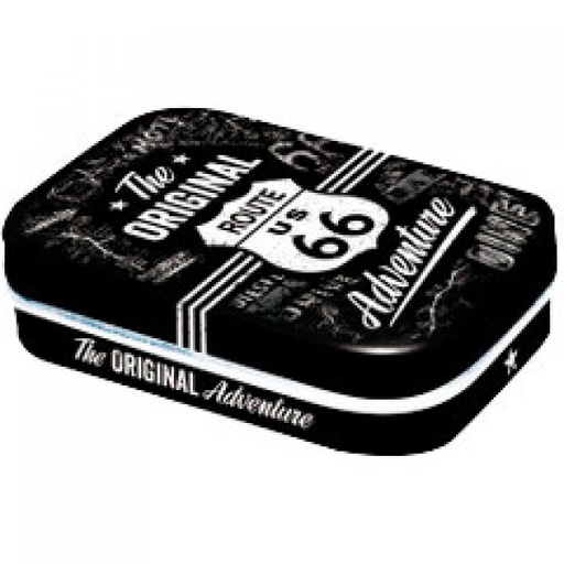 [NA81335] MintBox: Route 66 The Original Adventure Size:4x6 x1.6cm sugar free mints 34gm