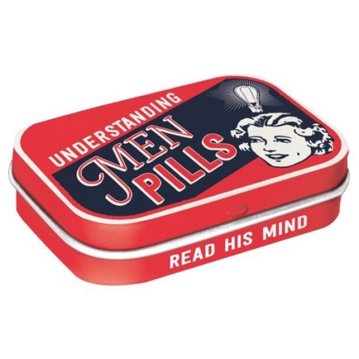 [NA81353] MintBox: Understanding Men Pills Size:4x6 x1.6cm sugar free mints 34gm