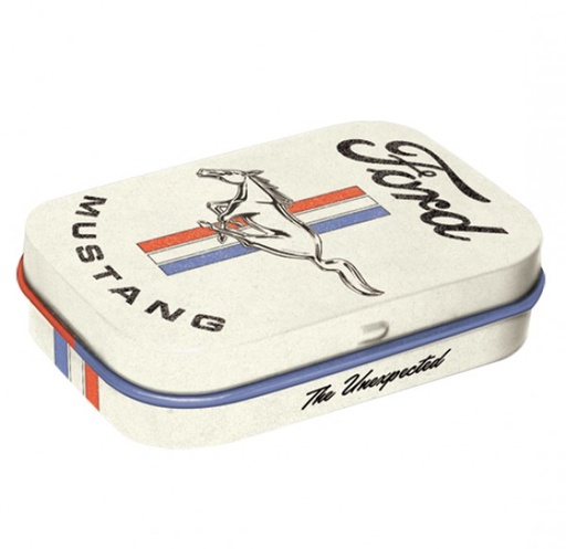 [NA81418] MintBox: Mustang Size:4x6 x1.6cm sugar free mints 34gm