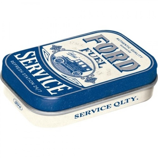 [NA81451] MintBox: Ford Fuel Service Size:4x6 x1.6cm sugar free mints 34gm
