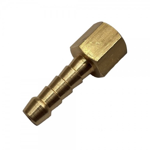 [P1005] Female Connector 1/4" (6.3mm) Hose Tube End to 1/4" (11.4mm) Female BSP Thread