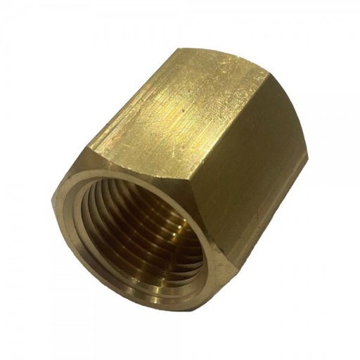 [P2604] Brass Hex Socket 1/2" (18.6mm) Female BSP Thread